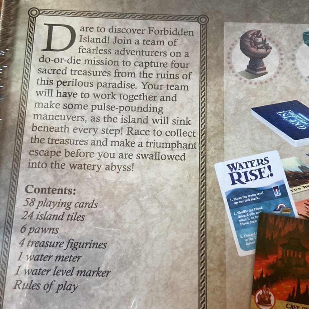 Forbidden Island Gamewright Game New - Picture 5 of 8